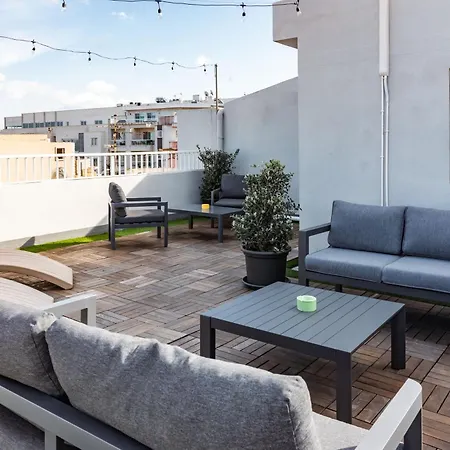 Villa Beautiful Terraced View By Arcocollection Is-Swieqi